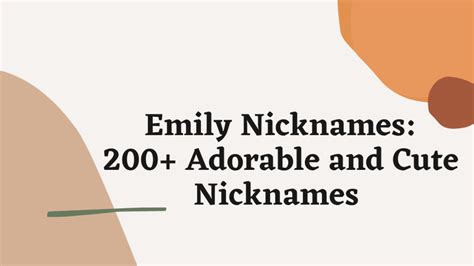 emily usernames